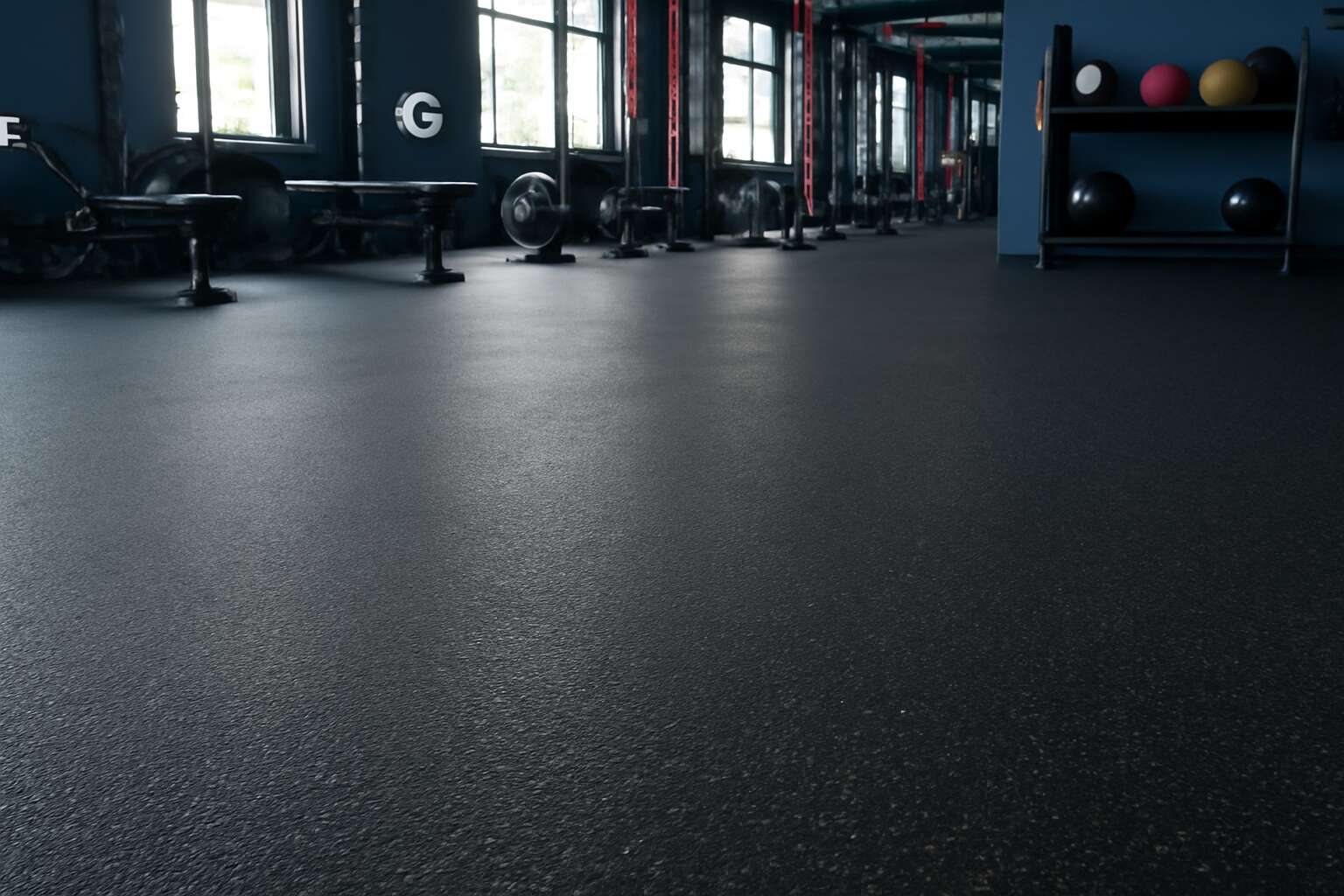 rubber floor coating