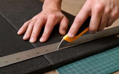Master the Easy Way: How to Cut Rubber Tiles for Perfect DIY Flooring Every Time