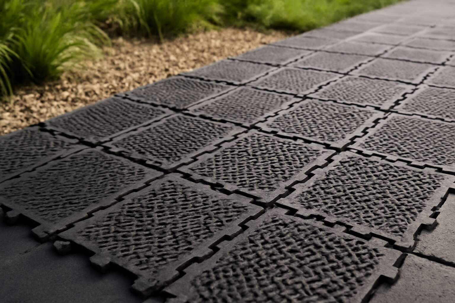rubber drainage tiles