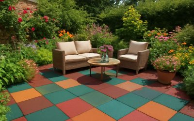 Transform Your Outdoor Space with Durable and Stylish Rubber Tiles for Garden Improvement