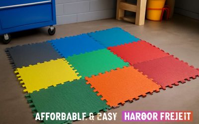 Upgrade Your Space with Durable Rubber Floor Tiles Harbor Freight for Easy DIY Flooring Solutions
