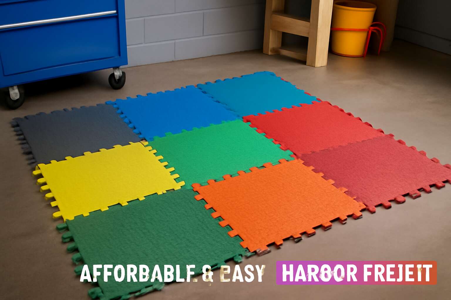 rubber floor tiles harbor freight