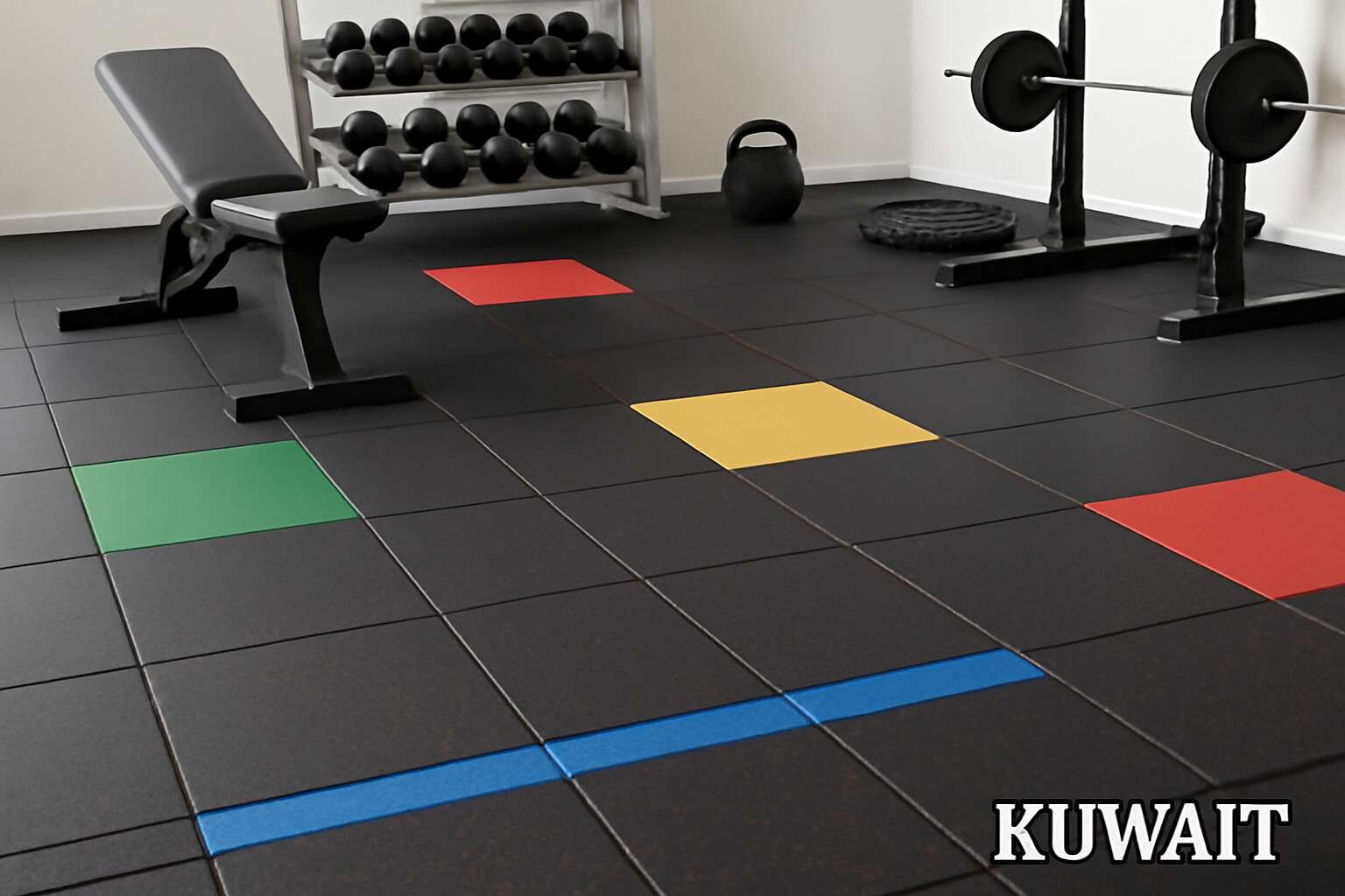 rubber tiles kuwait
