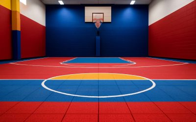 Elevate Your Game with Durable and Safe Rubber Tiles Basketball Flooring for Every Court