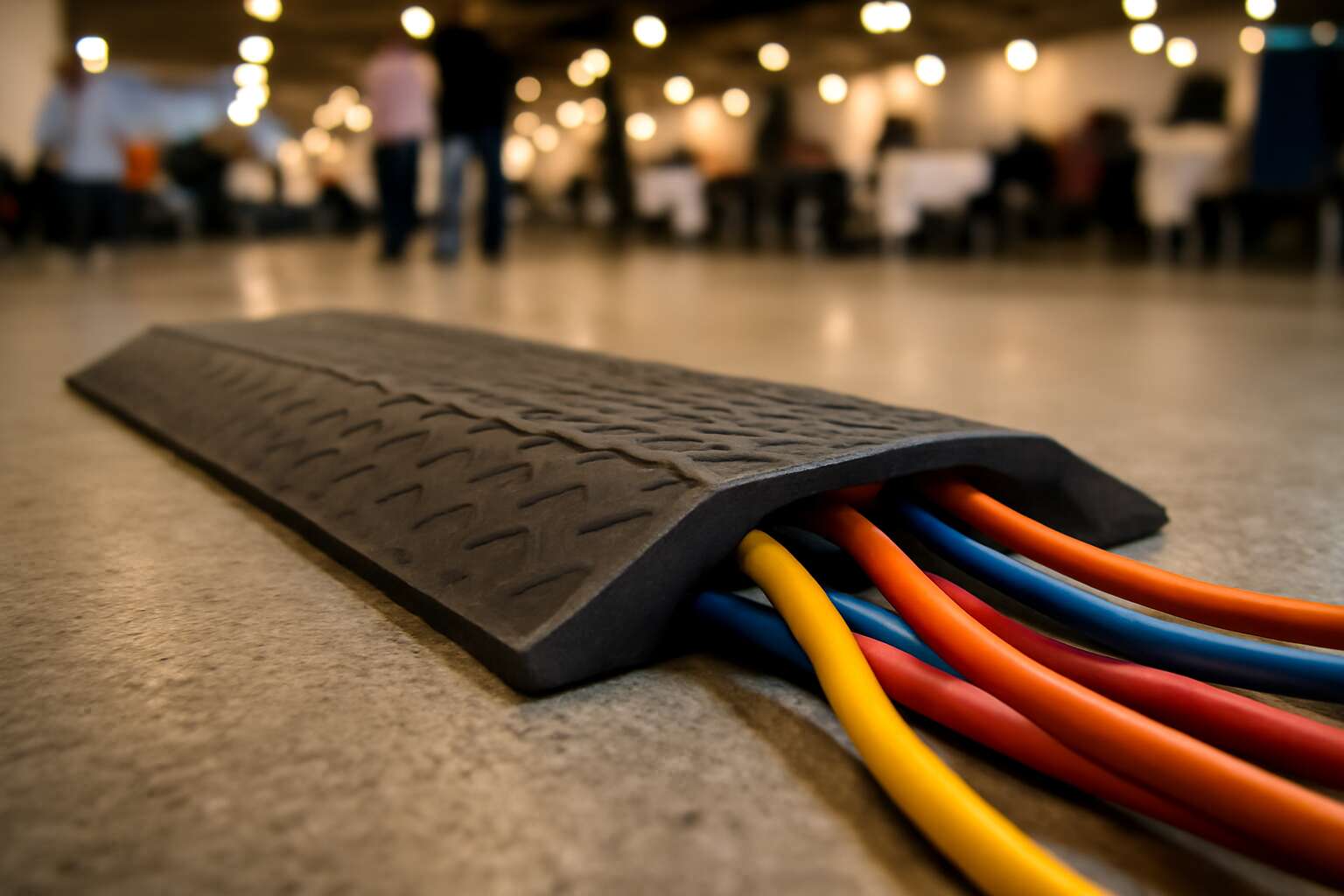 rubber floor cable protector