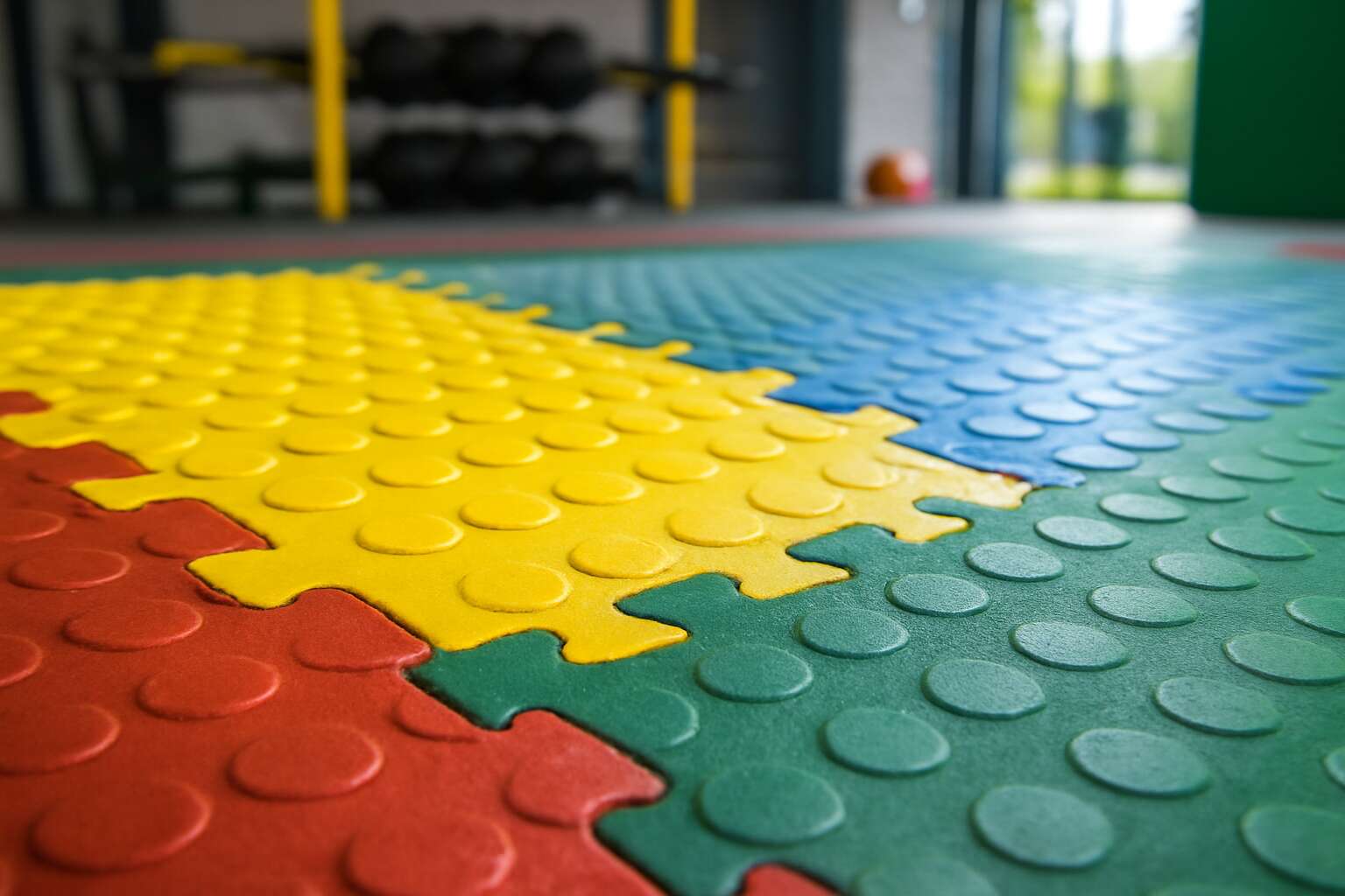 rubber floor tiles coin
