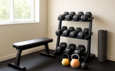 Upgrade Your Home Gym with a rubber floor home gym for Safe, Cushioned Workouts