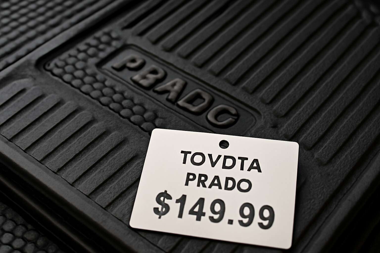 toyota prado rubber floor mats price