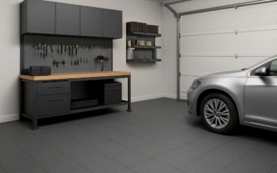 best rubber floor tiles for garage: rugged, stylish options for a safer workspace