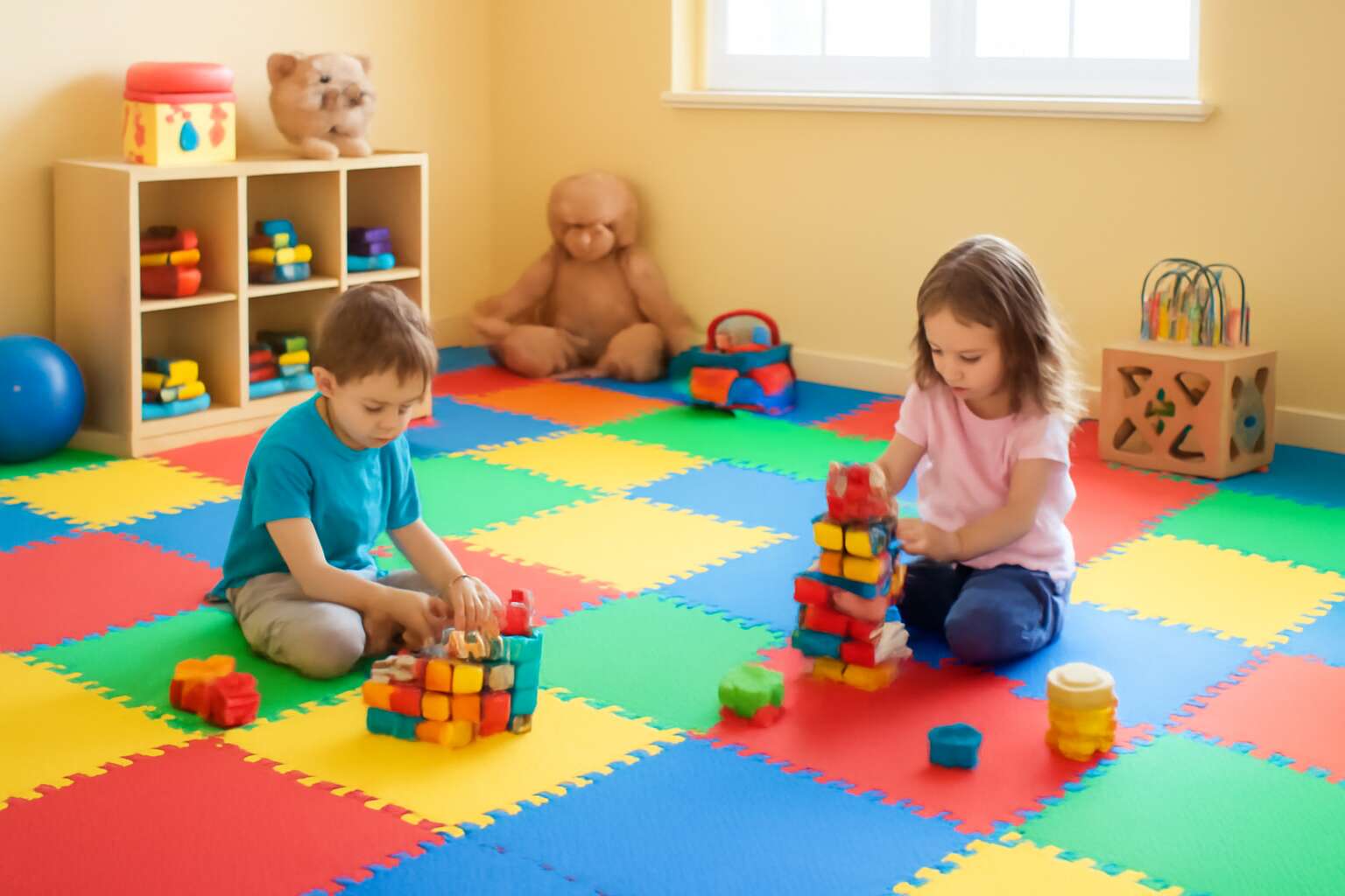 rubber floor kids