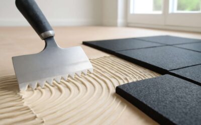 Discover rubber tiles adhesive: the secret to fast, secure, stylish DIY flooring