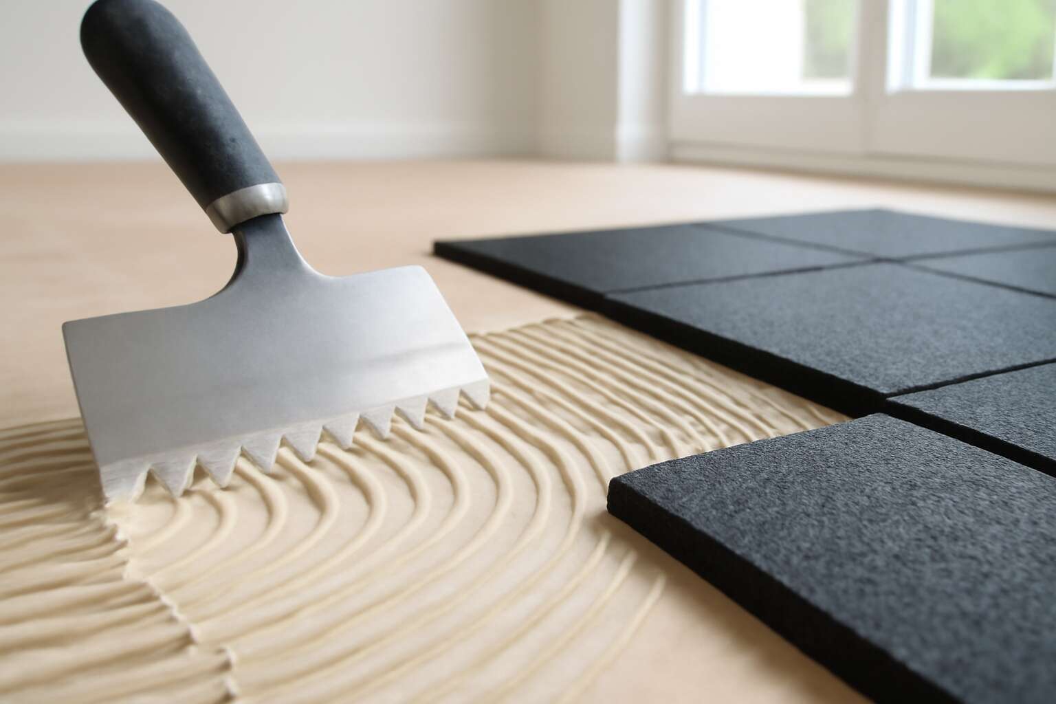 rubber tiles adhesive