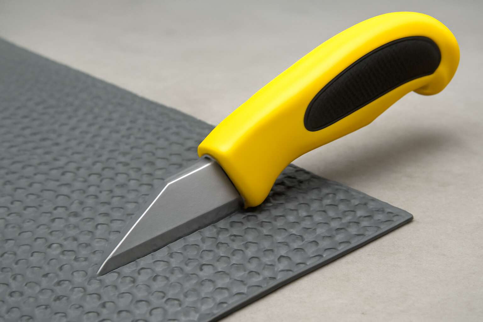rubber floor knife