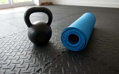 Boost Your Home Workout with rubber floor mats exercise for a safer, softer surface
