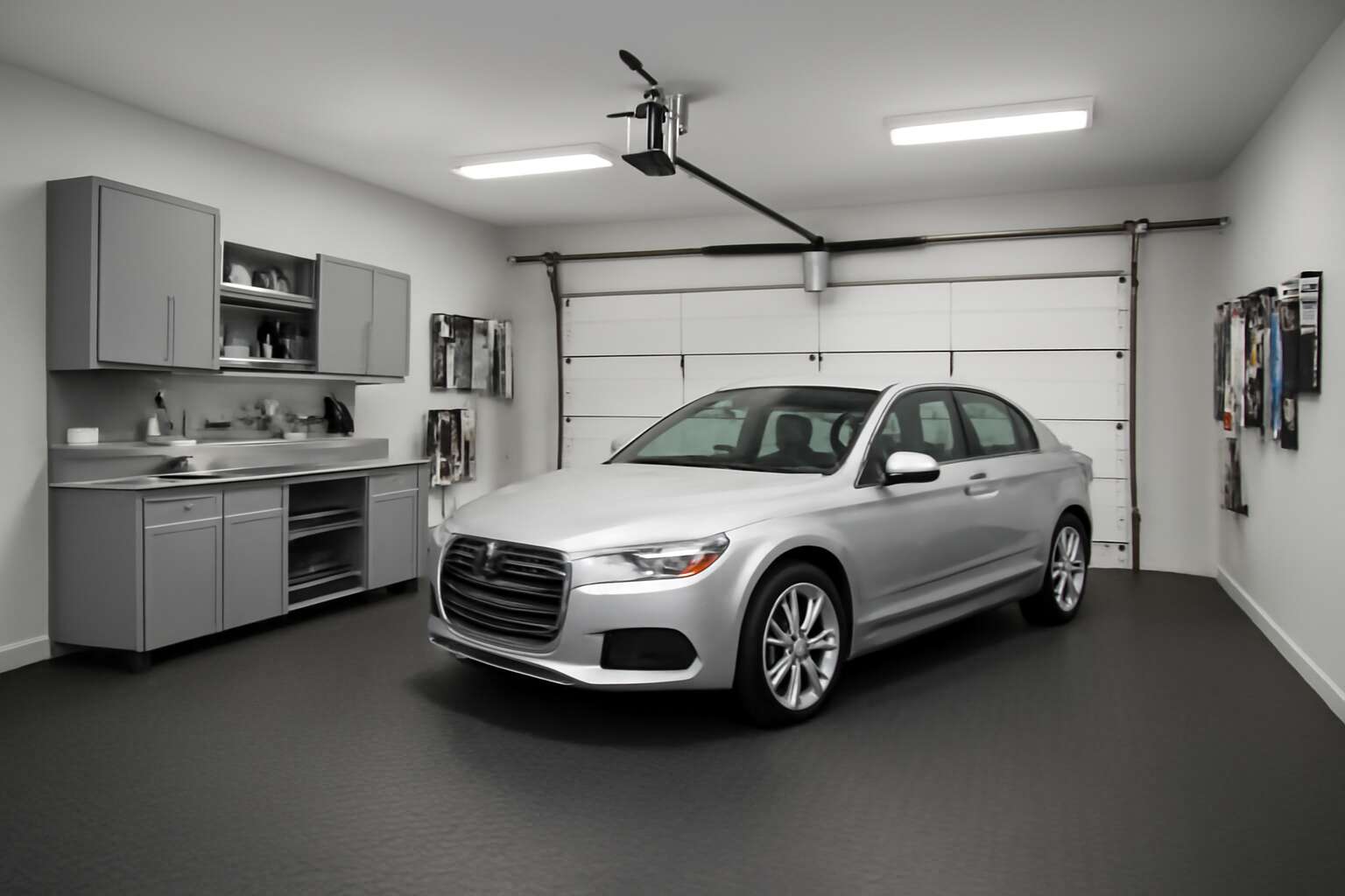 rubber floor for garage