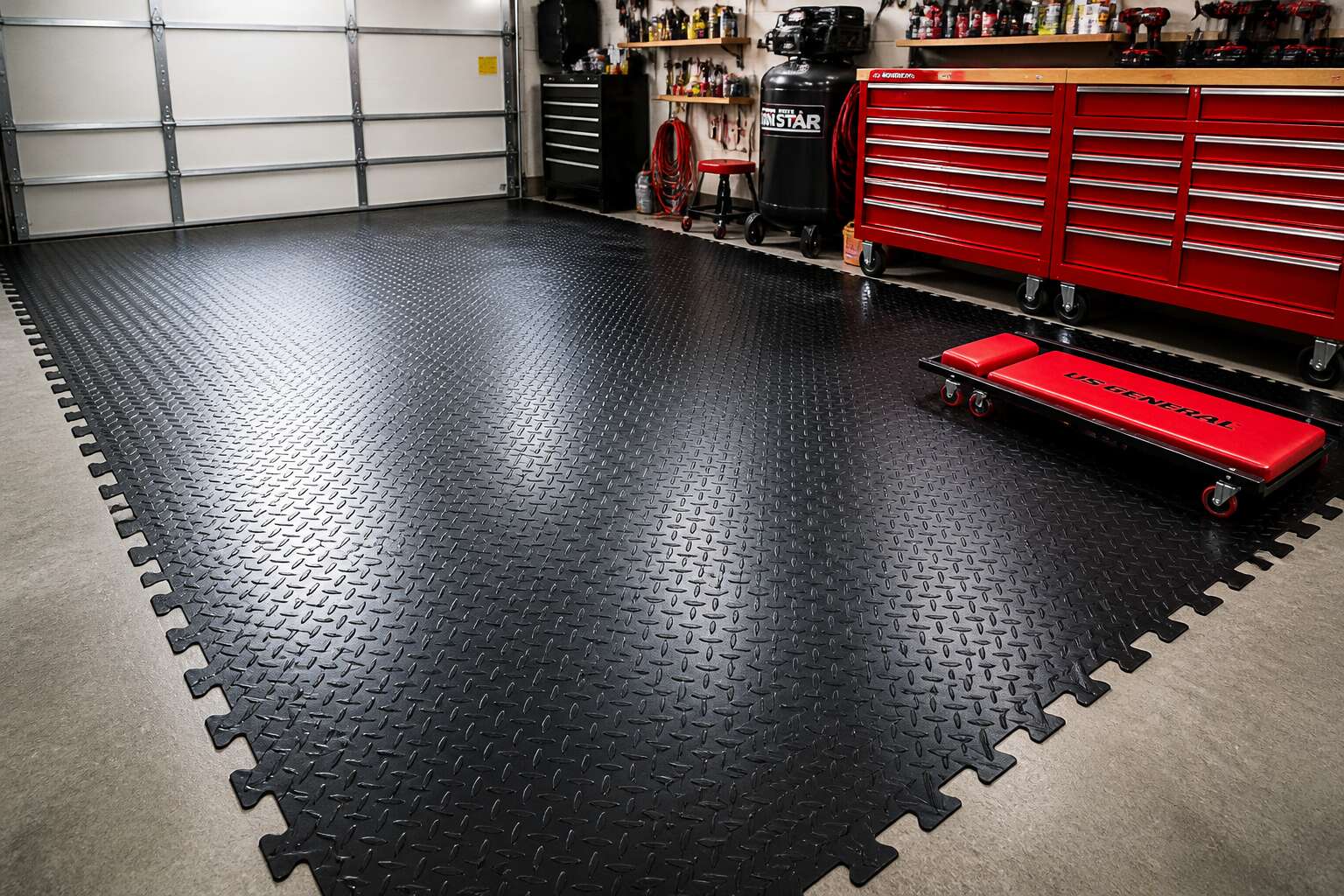 rubber floor harbor freight
